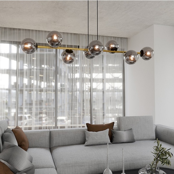 Lampa wisząca GRAVITY 8 BL GRAFIT