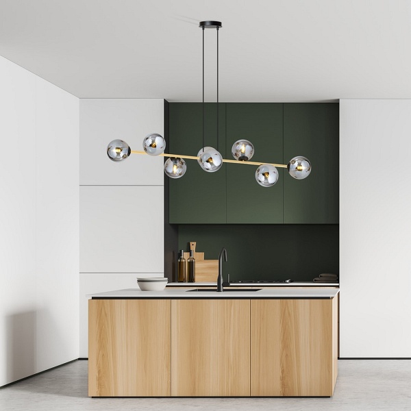 Lampa wisząca GRAVITY 8 BL GRAFIT