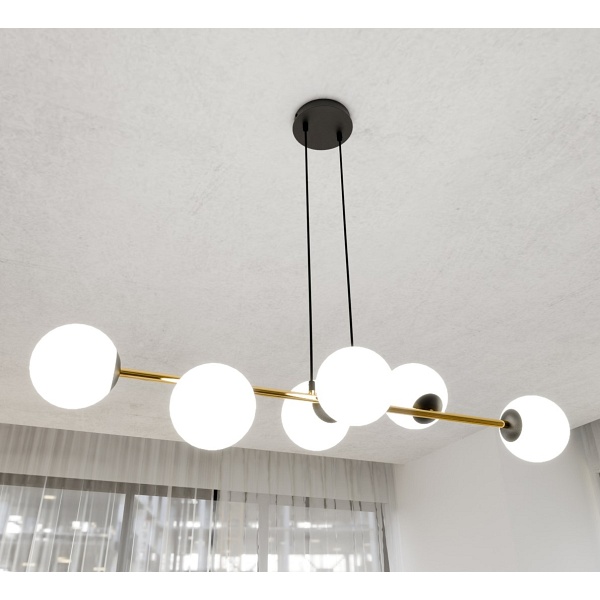 Lampa wisząca GRAVITY 6 BL OPAL