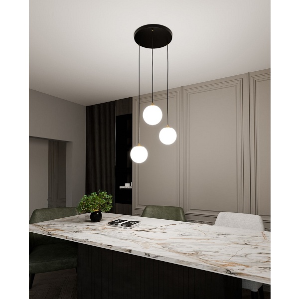 Lampa wisząca ROYAL 3 BL