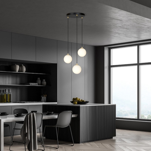 Lampa wisząca ROYAL 3 BL