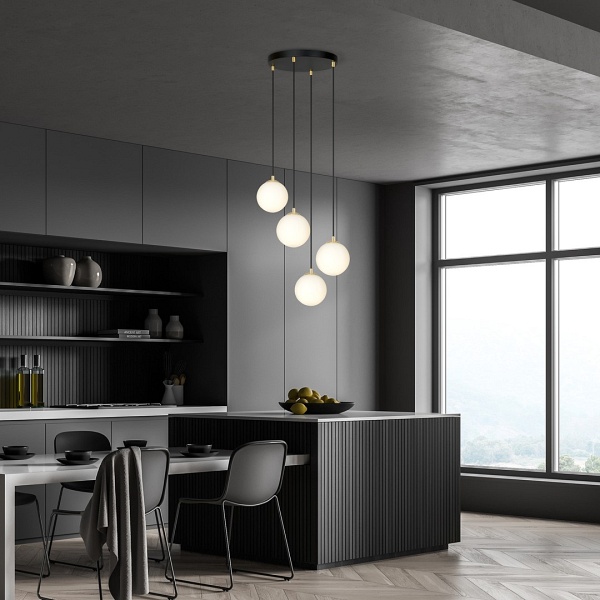 Lampa wisząca ROYAL 4 BL