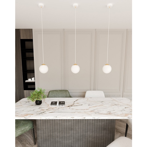 Lampa wisząca ROYAL 1 WH