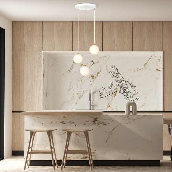 Lampa wisząca ROYAL 3 WH