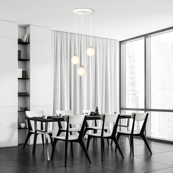 Lampa wisząca ROYAL 3 WH