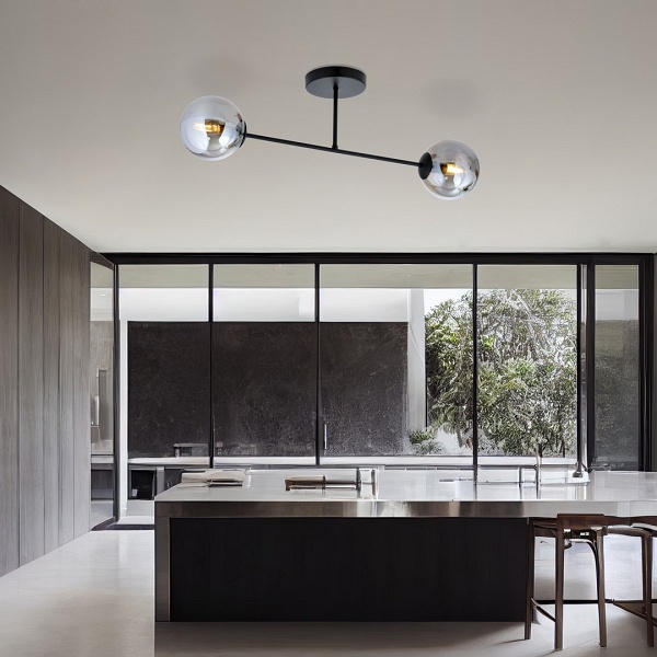 Lampa sufitowa ROMA 2 BL GRAFIT