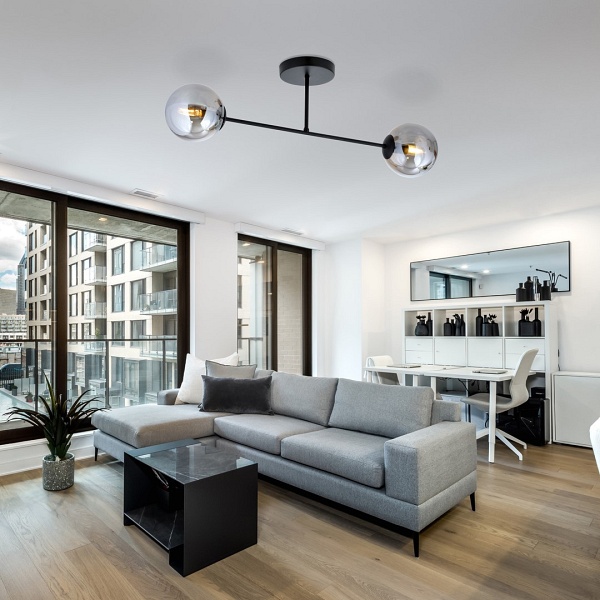 Lampa sufitowa ROMA 2 BL GRAFIT