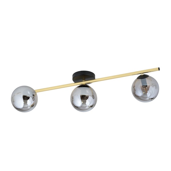 Lampa sufitowa SPLENDI 3 BL GRAFIT - Emibig