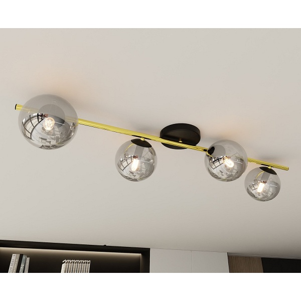 Lampa sufitowa SPLENDI 4 BL GRAFIT