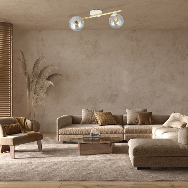 Lampa sufitowa SPLENDI 2 WH GRAFIT