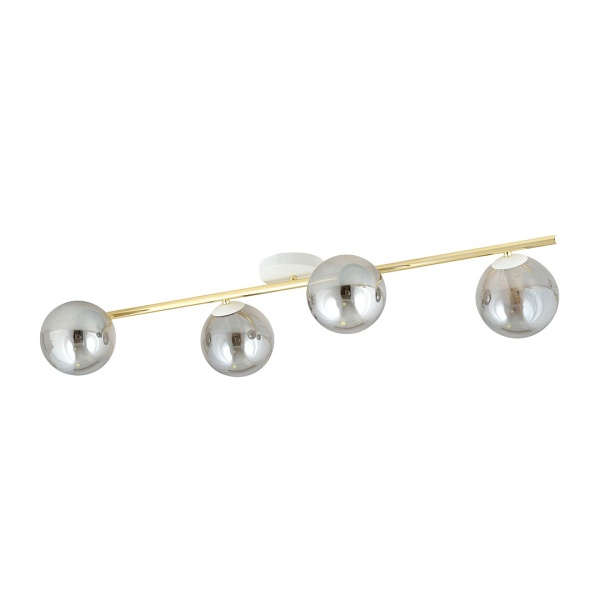 Lampa sufitowa SPLENDI 4 WH GRAFIT - Emibig