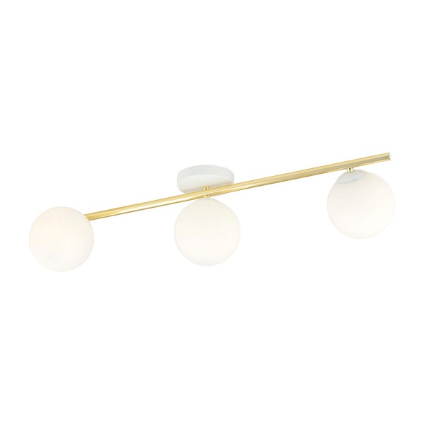 Lampa sufitowa SPLENDI 3 WH OPAL - Emibig