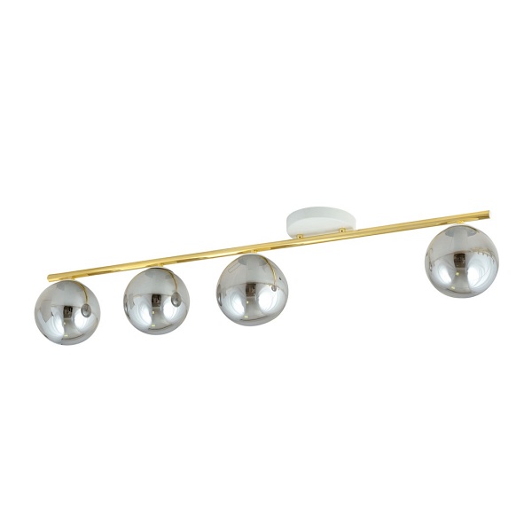 Lampa sufitowa MONZA 4 WH GRAFIT - Emibig