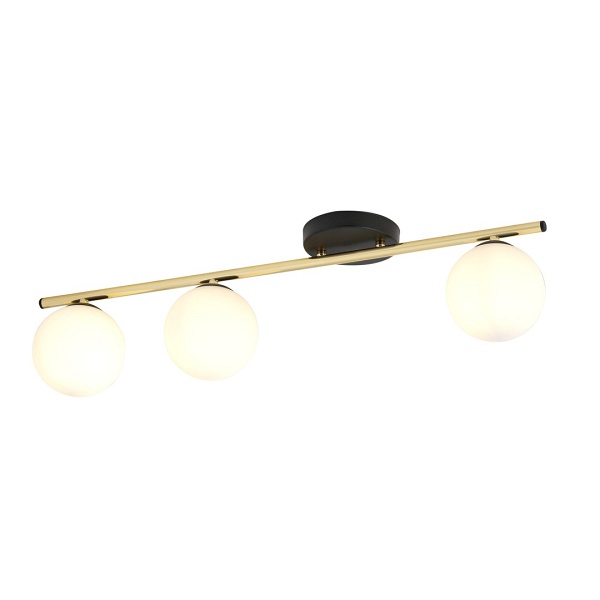 Lampa sufitowa MONZA 3 BL OPAL - Emibig