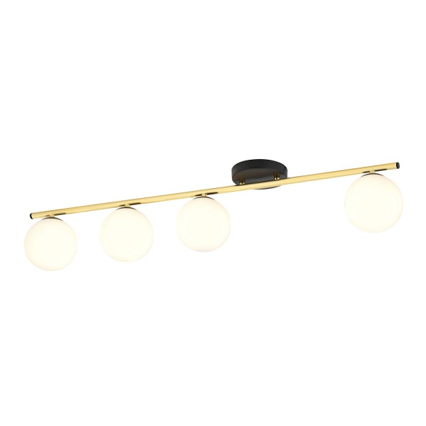 Lampa sufitowa MONZA 4 BL OPAL - Emibig