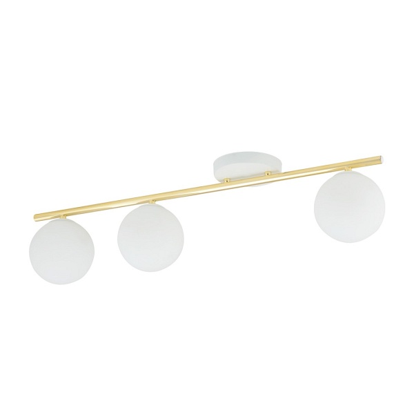Lampa sufitowa MONZA 3 WH OPAL - Emibig