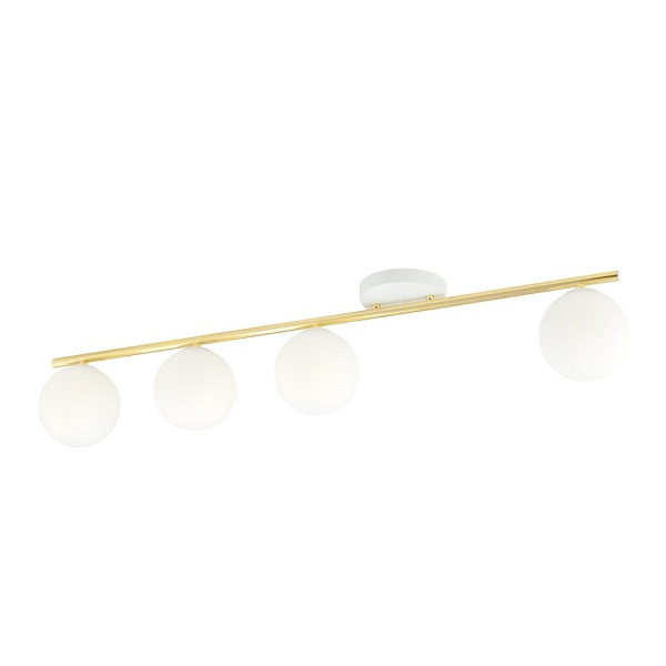 Lampa sufitowa MONZA 4 WH OPAL - Emibig