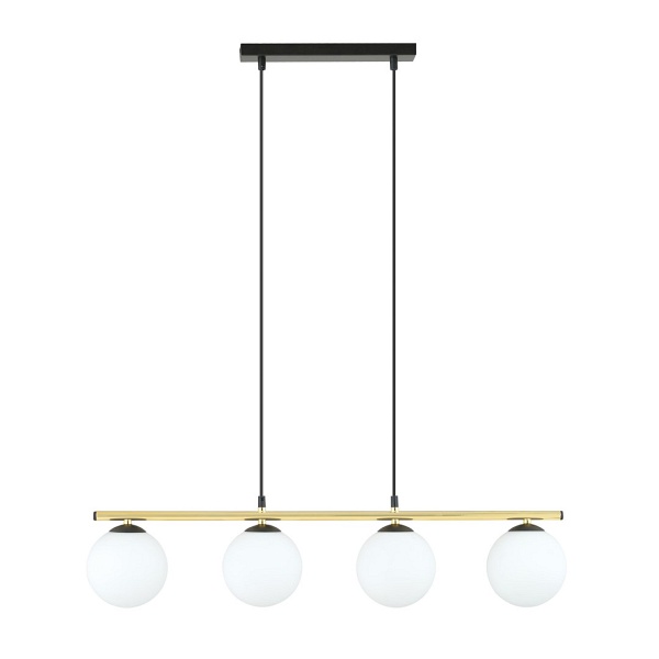 Lampa sufitowa ALORA 4 BL OPAL