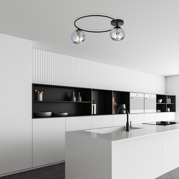 Lampa sufitowa SOPRA 2 BL GRAFIT - Emibig