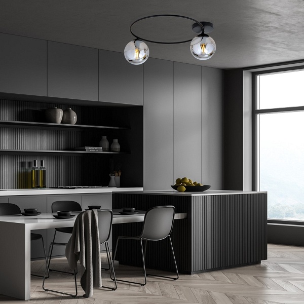 Lampa sufitowa SOPRA 2 BL GRAFIT