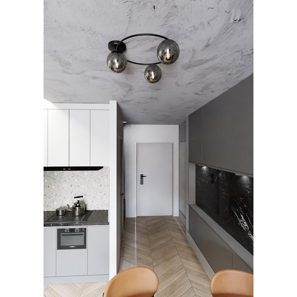 Lampa sufitowa SOPRA 3 BL GRAFIT