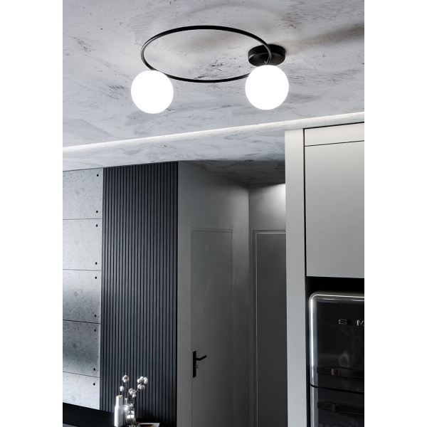 Lampa sufitowa SOPRA 2 BL OPAL