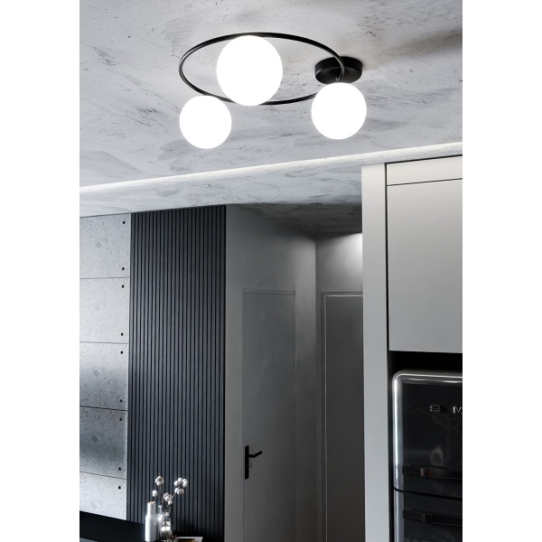 Lampa sufitowa SOPRA 3 BL OPAL