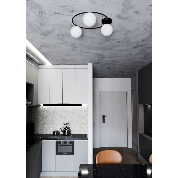 Lampa sufitowa SOPRA 3 BL OPAL