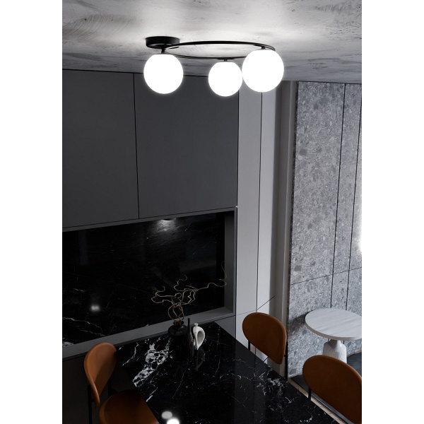 Lampa sufitowa SOPRA 3 BL OPAL