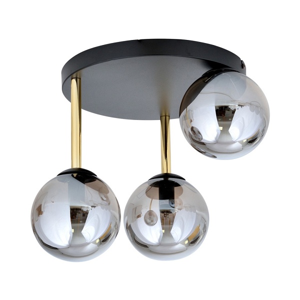 Lampa sufitowa DOLCE 3 BL GRAFIT - Emibig