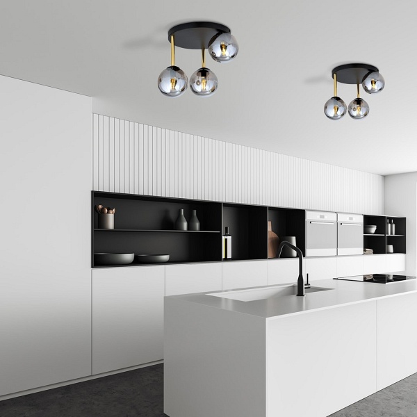 Lampa sufitowa DOLCE 3 BL GRAFIT