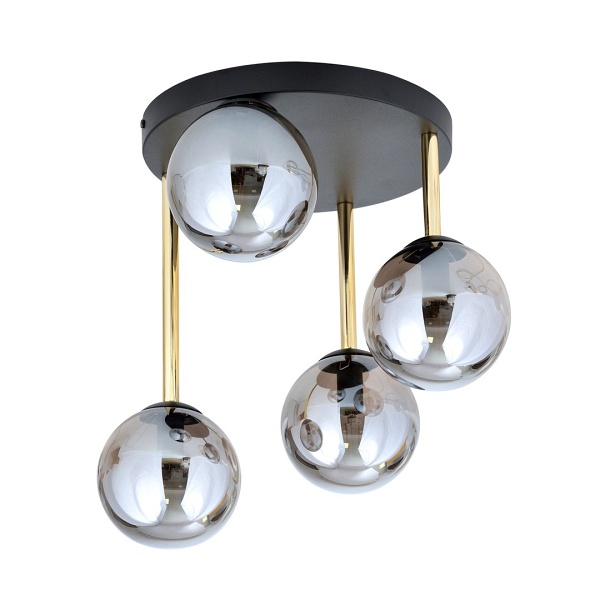 Lampa sufitowa DOLCE 4 BL GRAFIT - Emibig