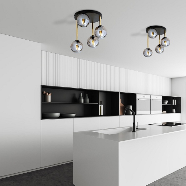 Lampa sufitowa DOLCE 4 BL GRAFIT