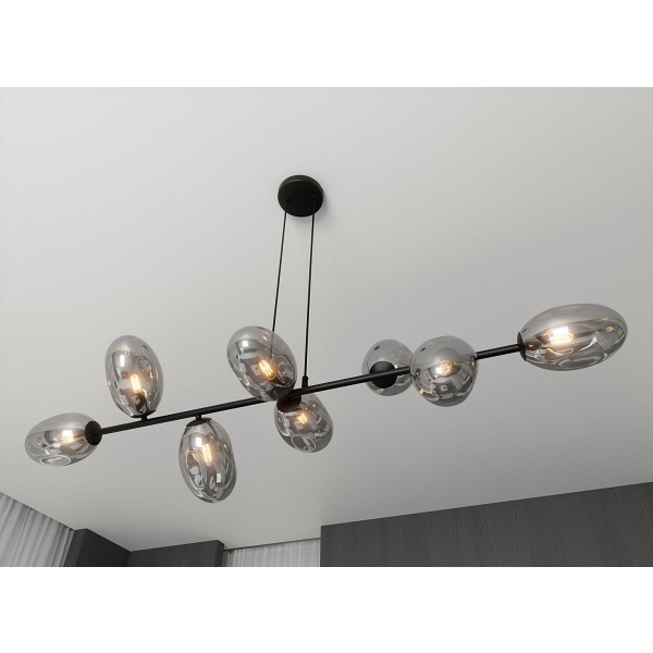 Lampa sufitowa PANDORA 8 BL GRAFIT