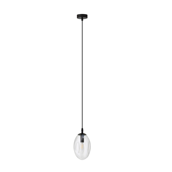 Lampa sufitowa ASTRAL 1 BL TRANSPARENT - Emibig