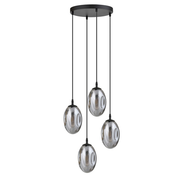 Lampa sufitowa ASTRAL 4 BL PREMIUM GRAFIT - Emibig