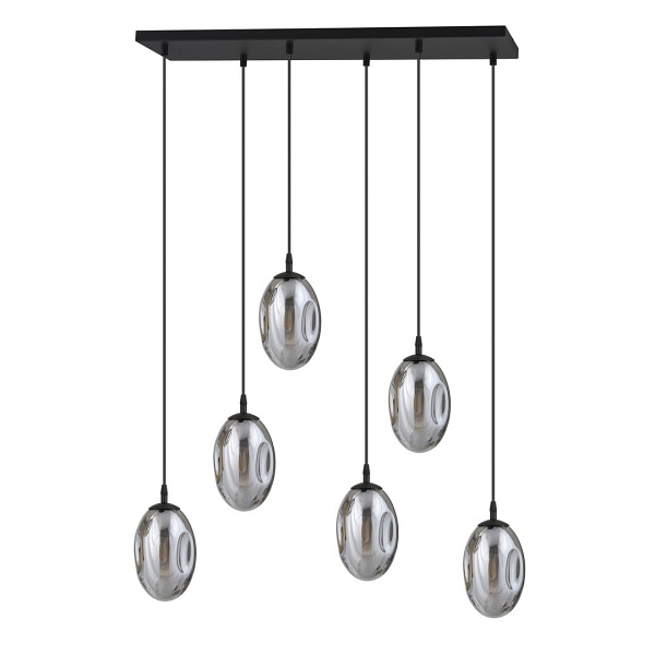 Lampa sufitowa ASTRAL 6 BL GRAFIT - Emibig