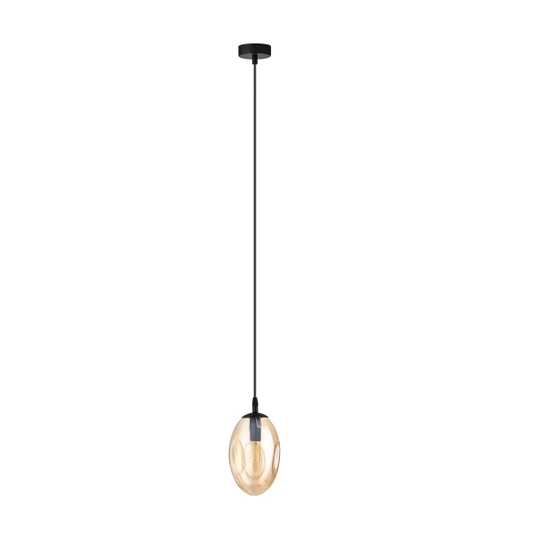 Lampa sufitowa ASTRAL 1 BL MIODOWY - Emibig