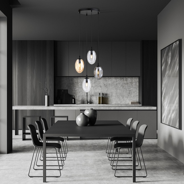 Lampa sufitowa ASTRAL 4 BL PREMIUM MIX