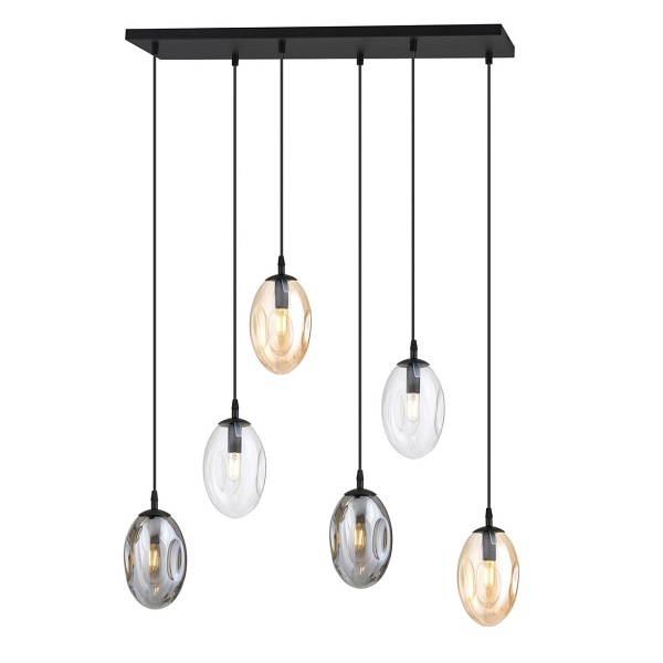 Lampa sufitowa ASTRAL 6 BL MIX
