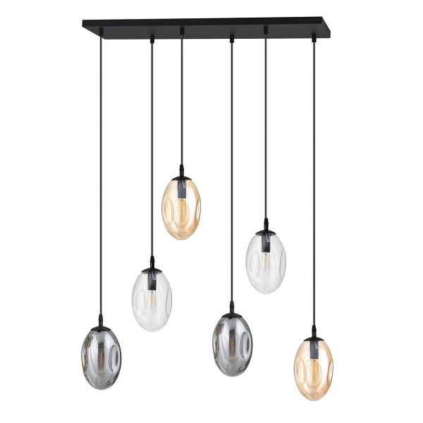 Lampa sufitowa ASTRAL 6 BL MIX - Emibig
