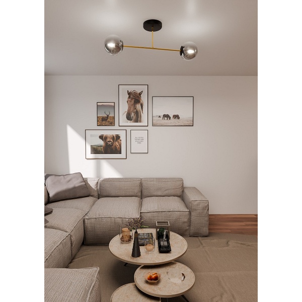 Lampa sufitowa MAGNUM 2 BL GRAFIT