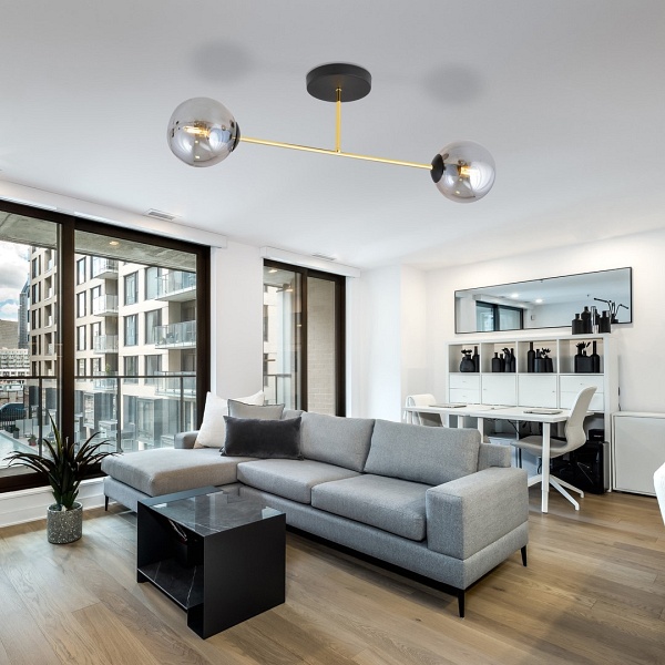 Lampa sufitowa MAGNUM 2 BL GRAFIT