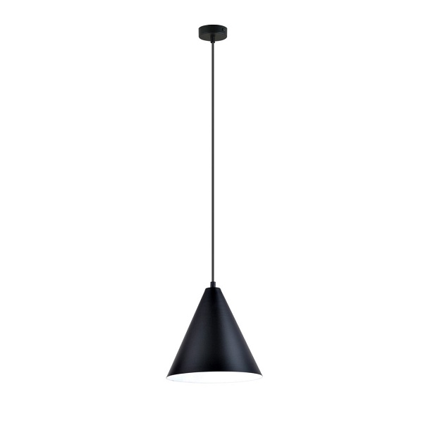 Lampa wisząca REBEL 1 BLACK/WHITE - Emibig