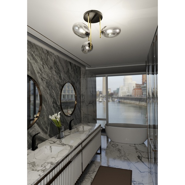 Lampa sufitowa ARGO 3 BL GRAFIT