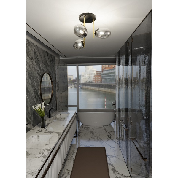 Lampa sufitowa ARGO 3 BL GRAFIT