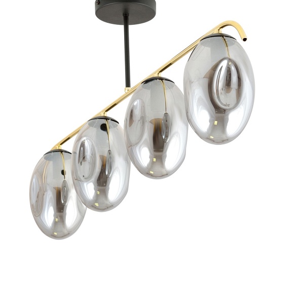 Lampa sufitowa FINES 4 BL GRAFIT