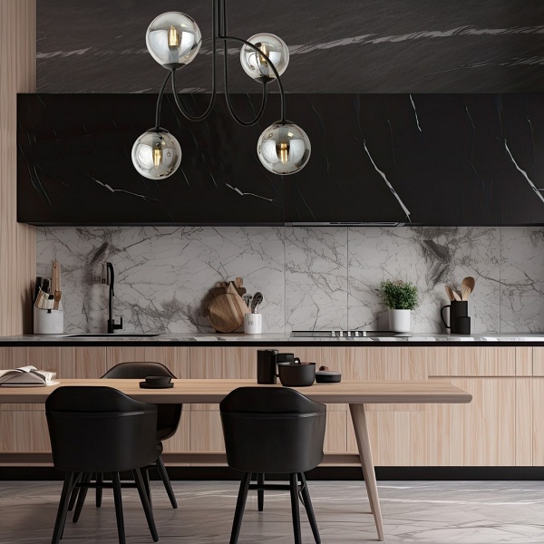 Lampa sufitowa ARCHI 4A BL GRAFIT