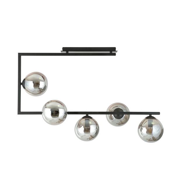 Lampa sufitowa SOMA 5 BL GRAFIT - Emibig