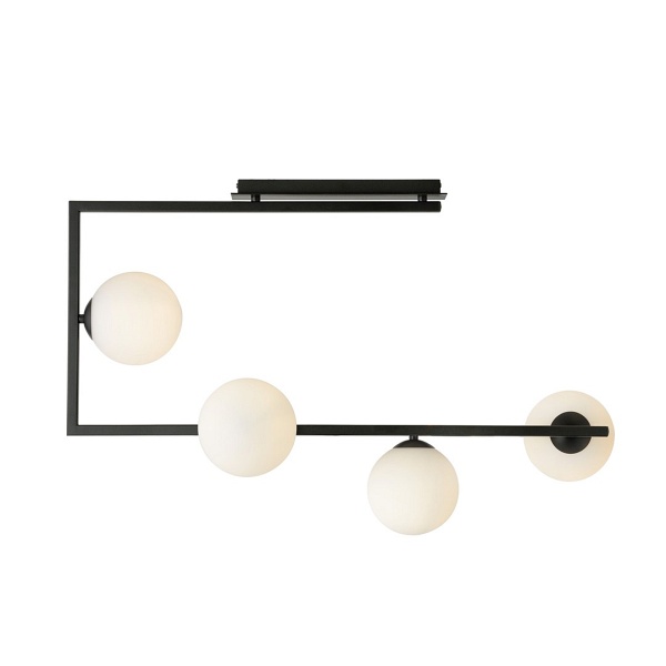 Lampa sufitowa SOMA 4 BL OPAL - Emibig